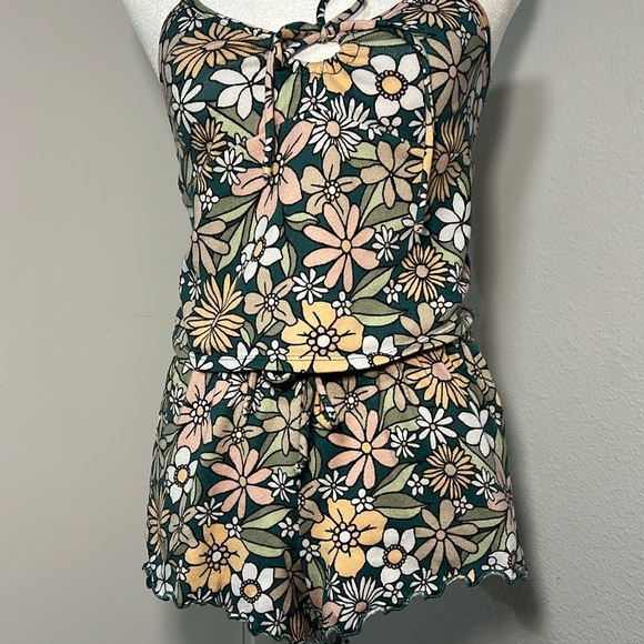 GILLY‎ HICKS 2 piece Floral Print Pajama Set - Picture 4 of 9